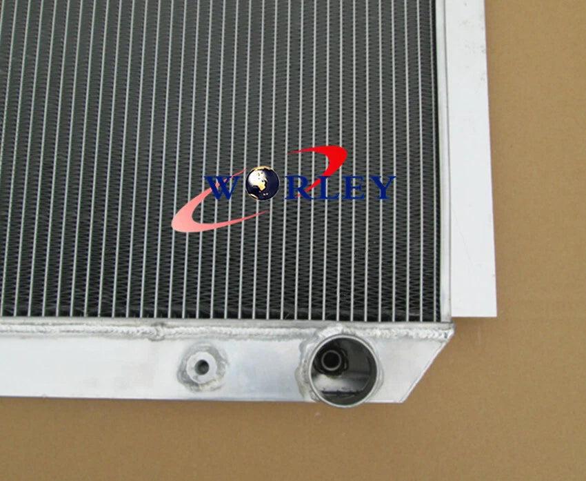 3 Row Aluminum Radiator + Fan for Chevy 1951-1954