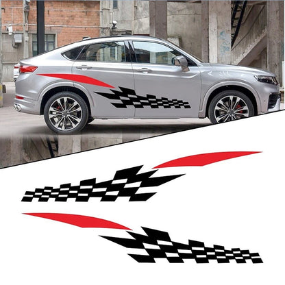 Eye Catching Racing Side Stripes Decal Vinyl Stickers for Cars and Trucks