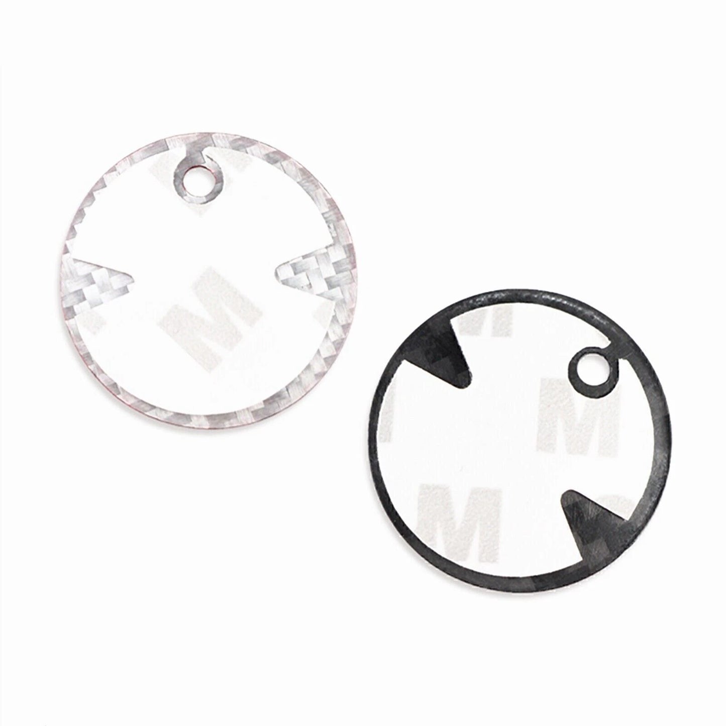 Red Carbon Fiber Engine Start Button Cap for Ford F150, Explorer (2016-2018)