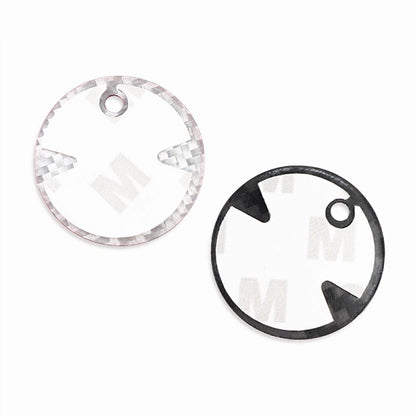 Red Carbon Fiber Engine Start Button Cap for Ford F150, Explorer (2016-2018)
