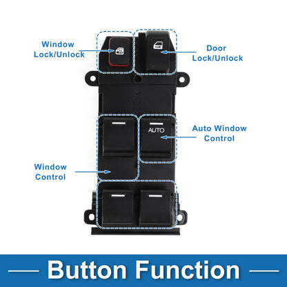 Front Right Power Window Switch for Honda CR-V (2006-2011)