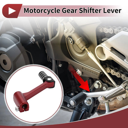 Shifter Lever / Foldable for Bosuer Cheetah Red Black