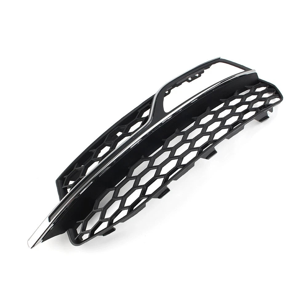 Honeycomb Front Bumper Fog Light Grille Cover for Audi A3 S3 (2013-2017)
