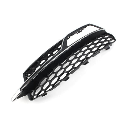Honeycomb Front Bumper Fog Light Grille Cover for Audi A3 S3 (2013-2017)