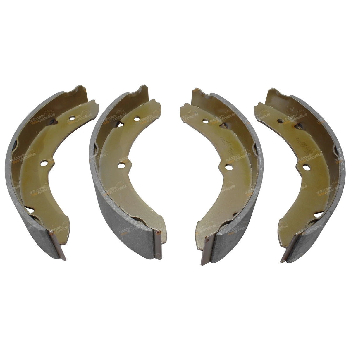 Front Drum Brake Shoes Lining Set for Landcruiser 60 Series (1980–1989)