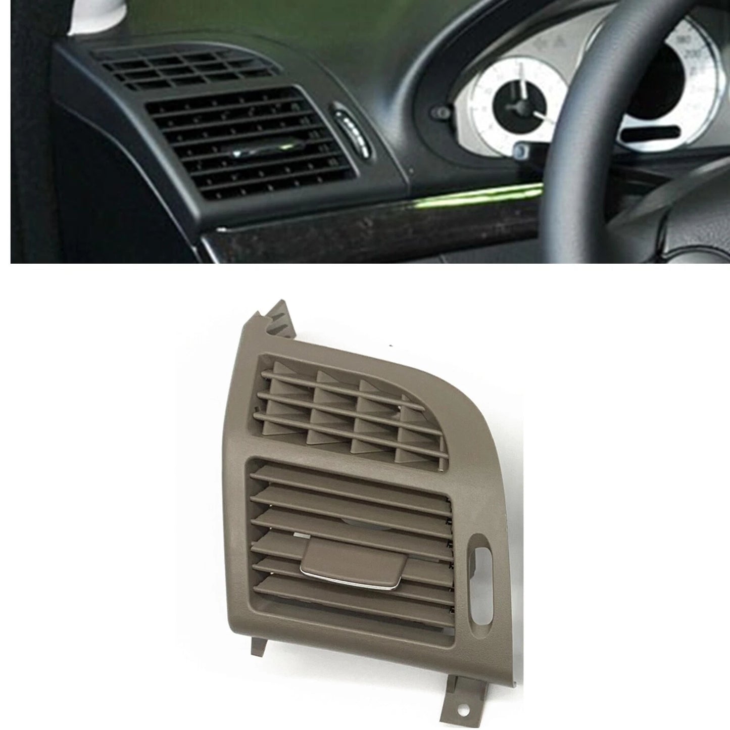 Front Left Air Vent Outlet Panel for Benz CLS W219 (2007-2009) Brown