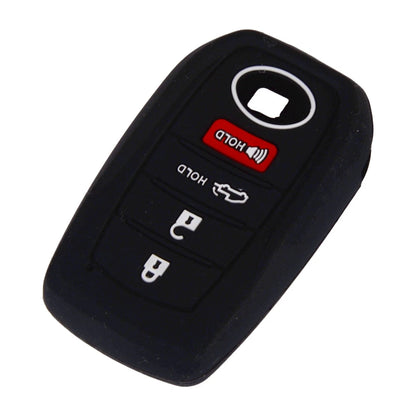 Black Silicone Key Cover for Toyota Tundra, Venza (2010-2023)