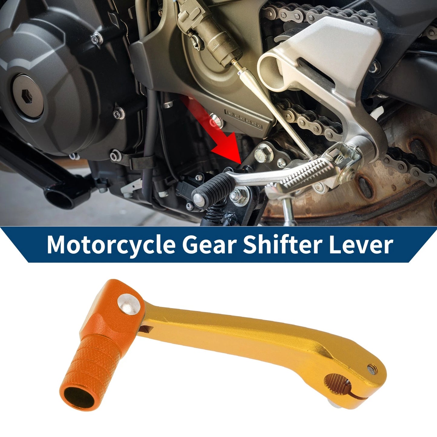 Folding Gear Shifter Lever for Honda CRF150F (03-17)