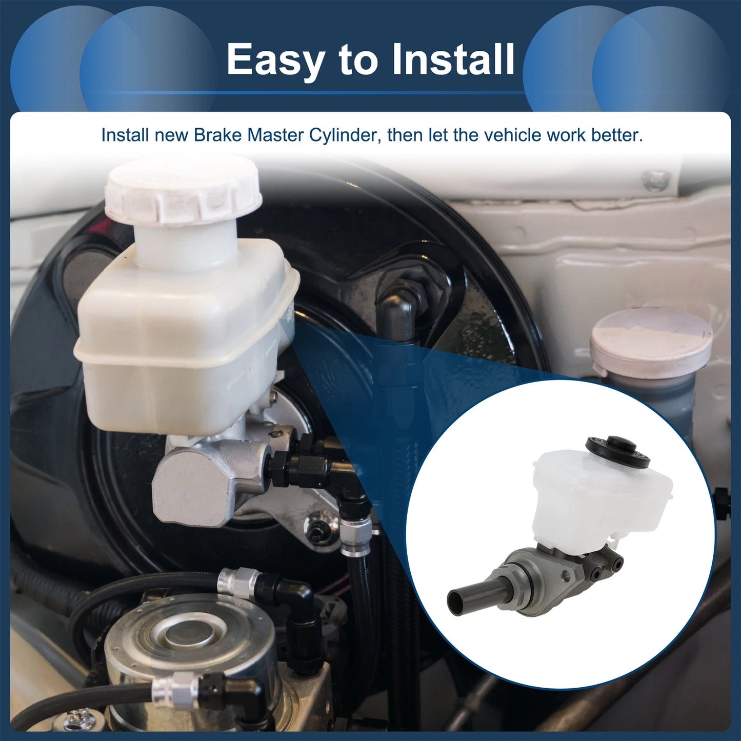 Brake Master Cylinder with Reservoir for Lexus GS350 (2005-2012)