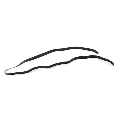 Black Decorative Moulding Trim Braid Strip for Universal Car Door & Dashboard