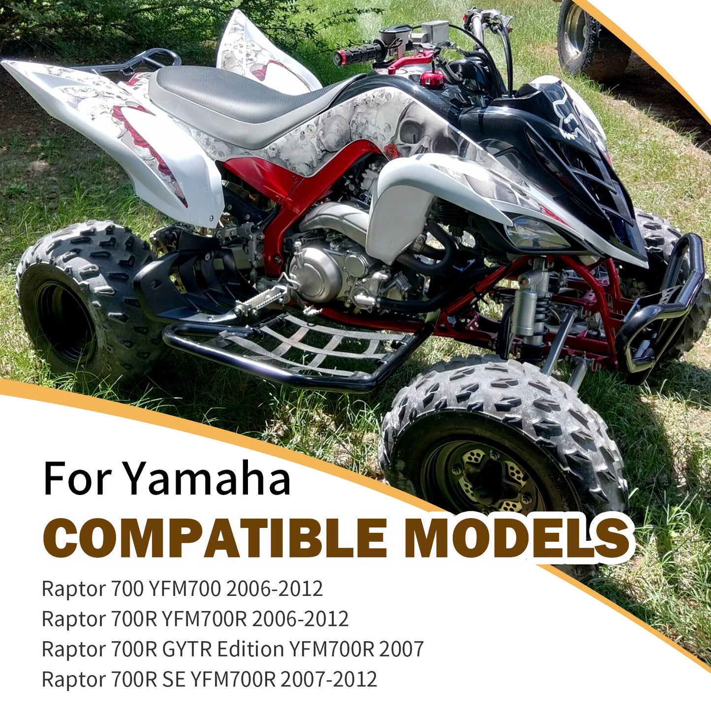 Front Fender Right Headlight Bracket for Yamaha Raptor 700R YFM700R (2006-2012)