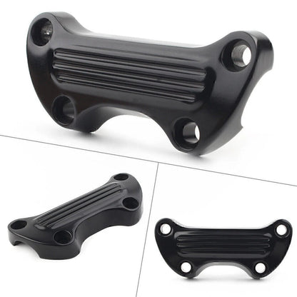 1" Handlebar Riser Top Clamp Cover for Harley Sportster Softail Dyna