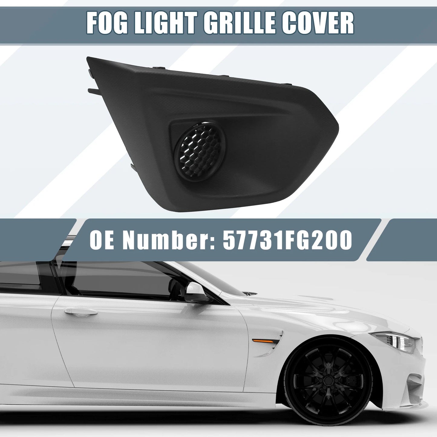 Front Right Fog Light Grille Cover for Subaru Impreza (2012-2014)