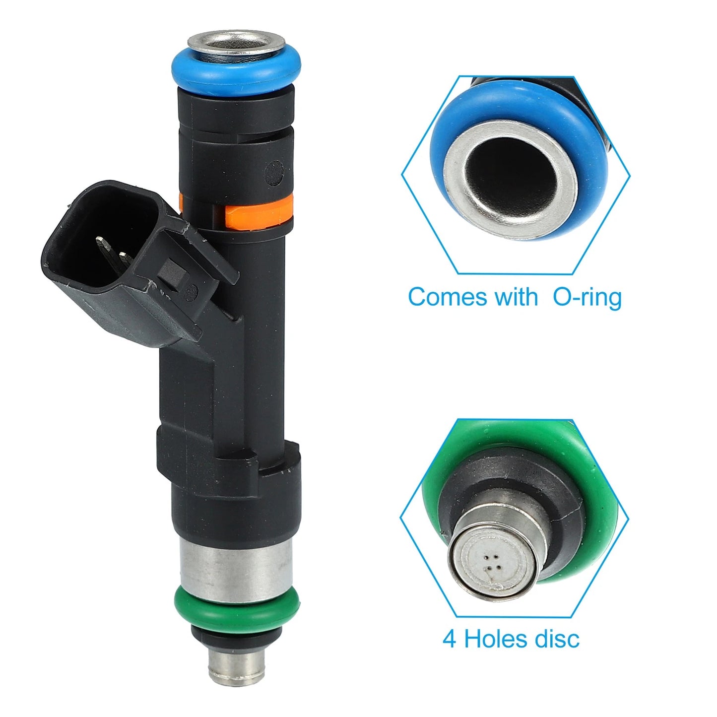 4 x Fuel Injector Nozzle for Ford Fusion 2.0L (2013-2020)