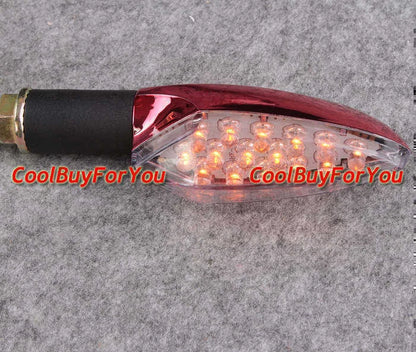 LED Turn Signal Bulbs Set for Universal Vehicles - Red Lights