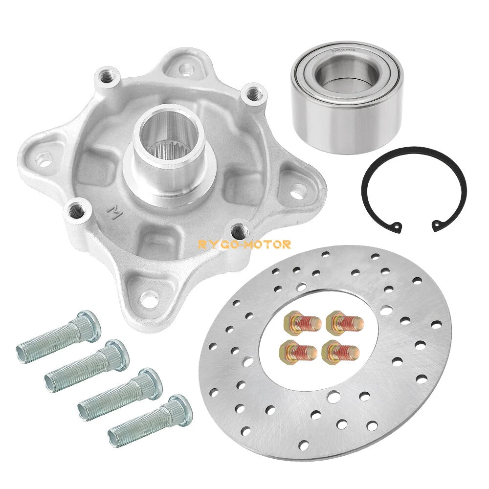 Rear Wheel Hub Bearing Brake Rotor Studs for Polaris Ranger 800 900 EV