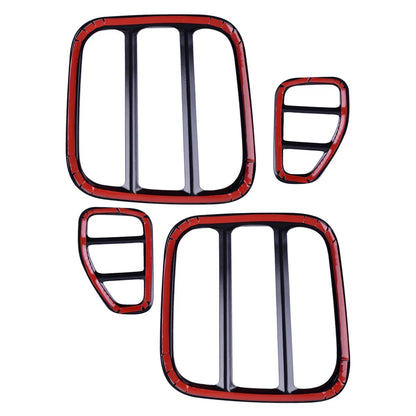 4 x Tail Light Rear Lamp Trims for Jeep Renegade (2015-2017)