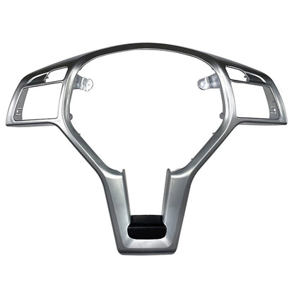 Custom Fit Silver Steering Wheel Trim for Benz CLA Class W117 (2012–2014)