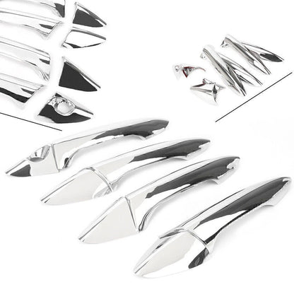 Chrome Exterior Door Handle Cover Moulding Trim for Hyundai Elantra (2011-2015)