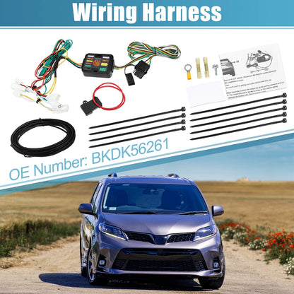 4-Pin Trailer Wiring Harness for Toyota Sienna (2015-2020)