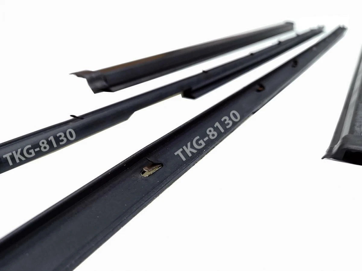2 x Front Door Belt Weather Strips for Isuzu TFR (1989-1994)