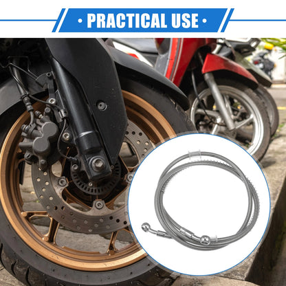 Hydraulic Brake Hose Line 175cm 68.9" 10mm 0.39" for Motorcycle