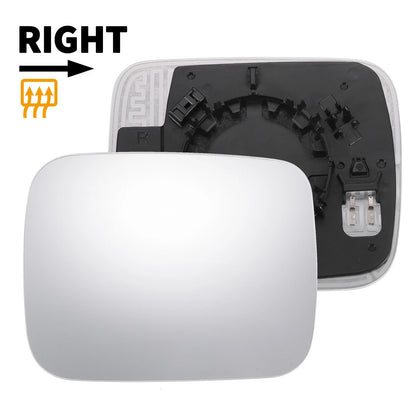 Right Side Heated White Mirror Glass for JEEP Renegade (2014-2020)