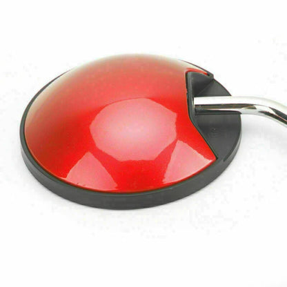 Red Mirror Set for Universal Scooter M8 CW Thread Right & Left
