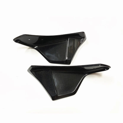 Rear Bumper Side Covers for Toyota Supra A90 (2019-2024) Carbon Fiber