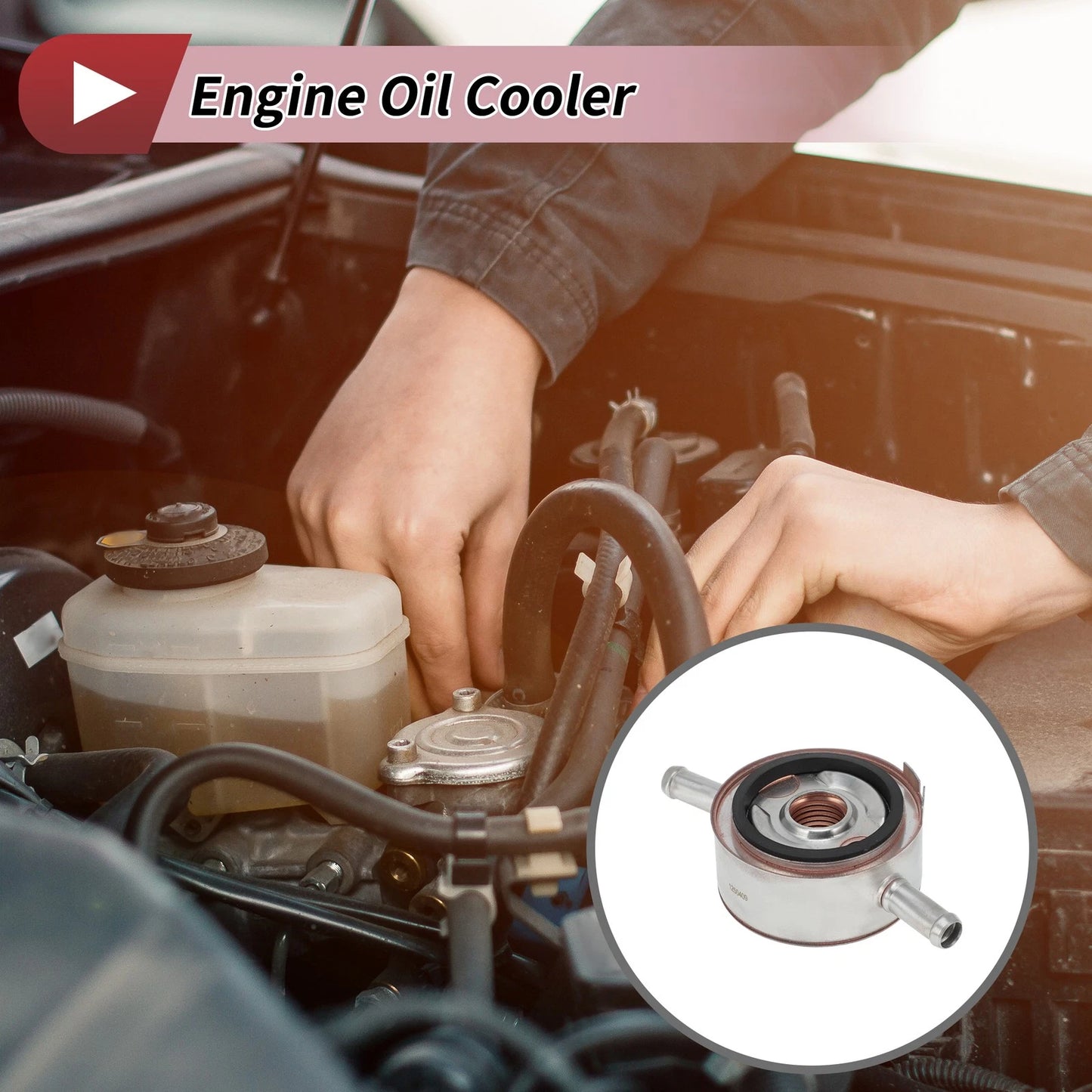 Engine Oil Cooler for Nissan Pathfinder 5.6L V8 (2008-2012)