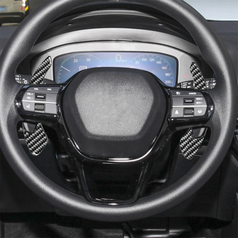 Carbon Fiber Shift Paddles for Honda Civic, Accord, Acura (2006-2023)