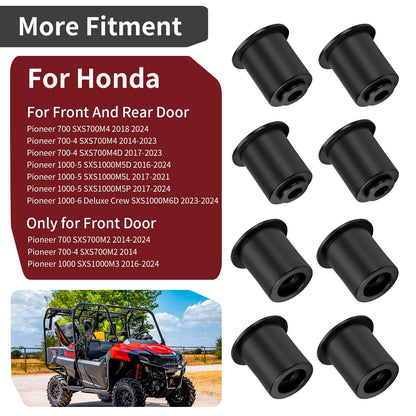 8 Pack Door Bushings Set for Honda Pioneer 700 SXS700M4/SXS700M2