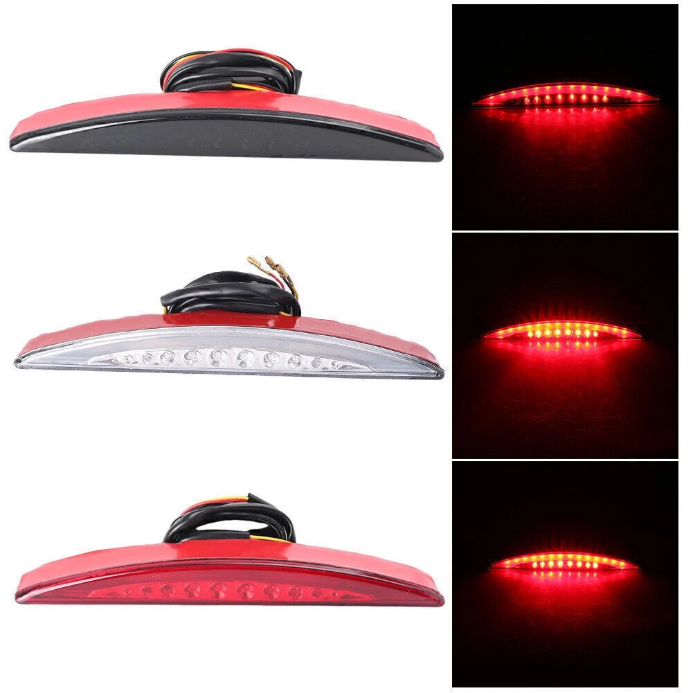 LED Rear Fender Tip Brake Tail Light for Harley Dyna Fat Bob FXDF (2008-2010)