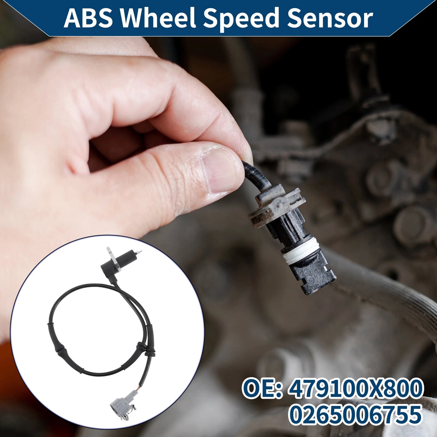 ABS Wheel Speed Sensor for Nissan Terrano (1993-2006)