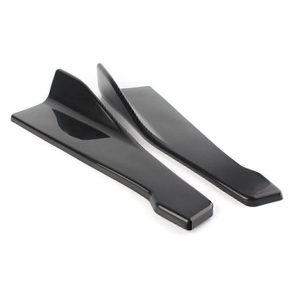 35cm ABS Bumper Spoiler Under Skirt Rocker Wings for Car SUV AUTO