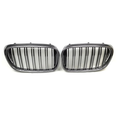 Real Carbon Fiber Bumper Grille for BMW 7 Series G11 Pre-LCI 750i 740i 2016-19