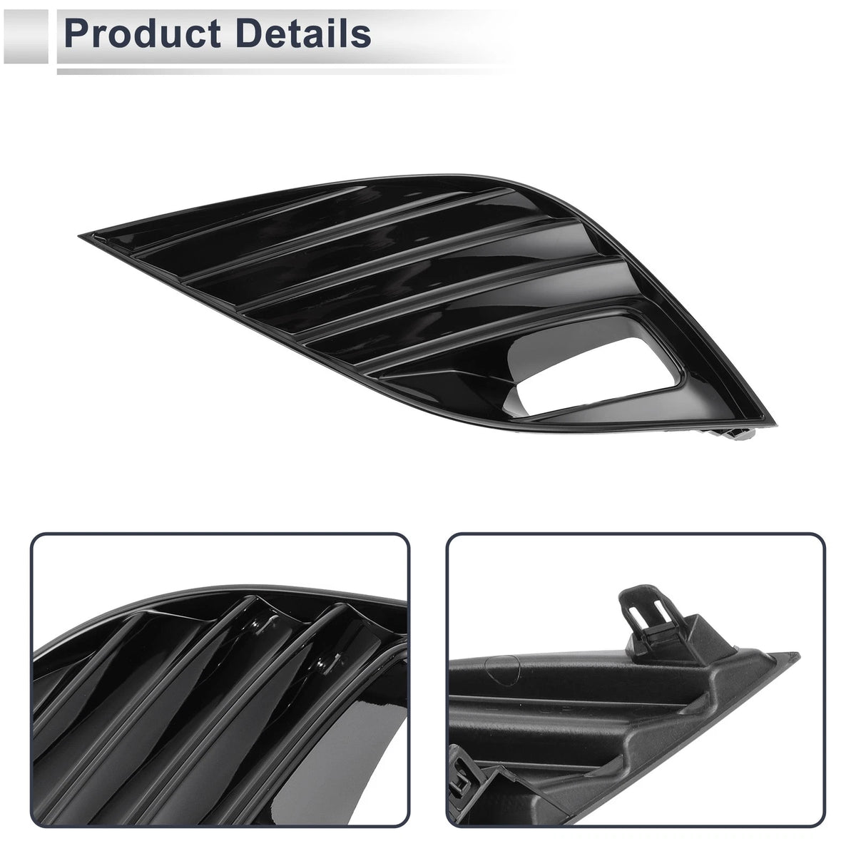 1 Pc Front Left Fog Light Grill for Toyota Camry SE/XSE (2018-2020)