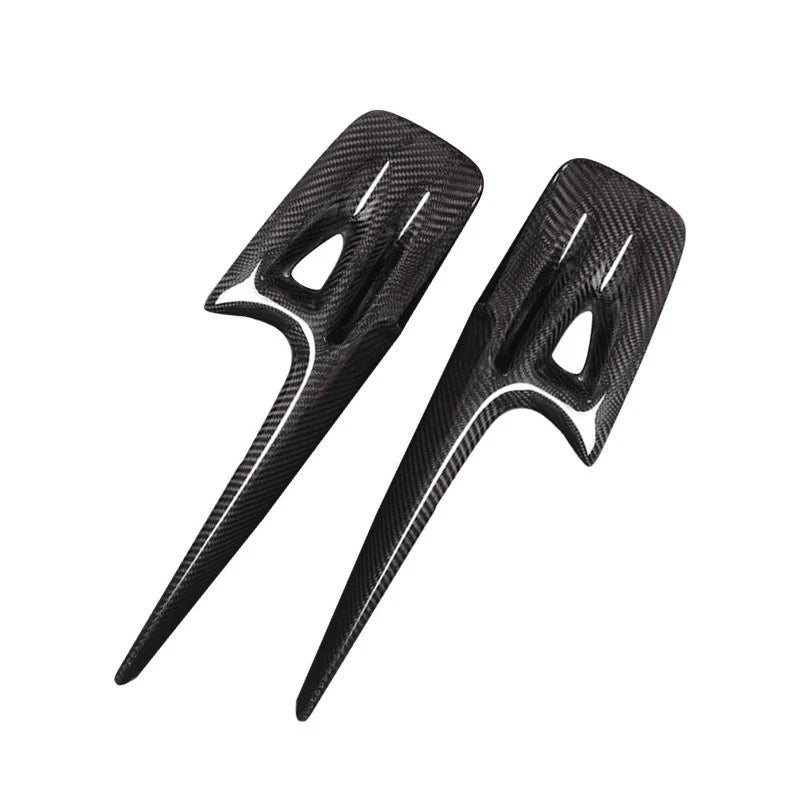Carbon Fiber Headlight Eyebrow Covers for Mitsubishi Lancer EVO 10/X