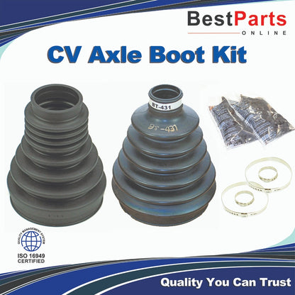 2 x CV Axle Boot Kit for Range Rover (2003–2012)