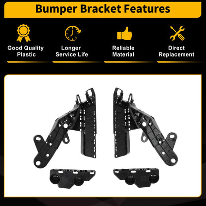 Front Bumper Bracket Retainer for Nissan Altima (2013-2018) 1 Set
