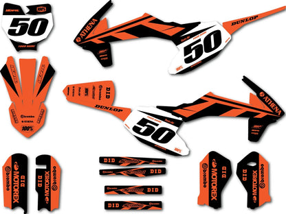 Custom Graphics Kit Jinx Style Decals for KTM 50 (2016-2023)