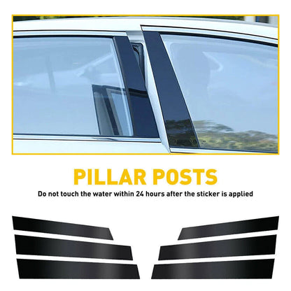 Pillar Post Window Door Trim Cover for 2007-2011 Honda CR-V (2007-2011)