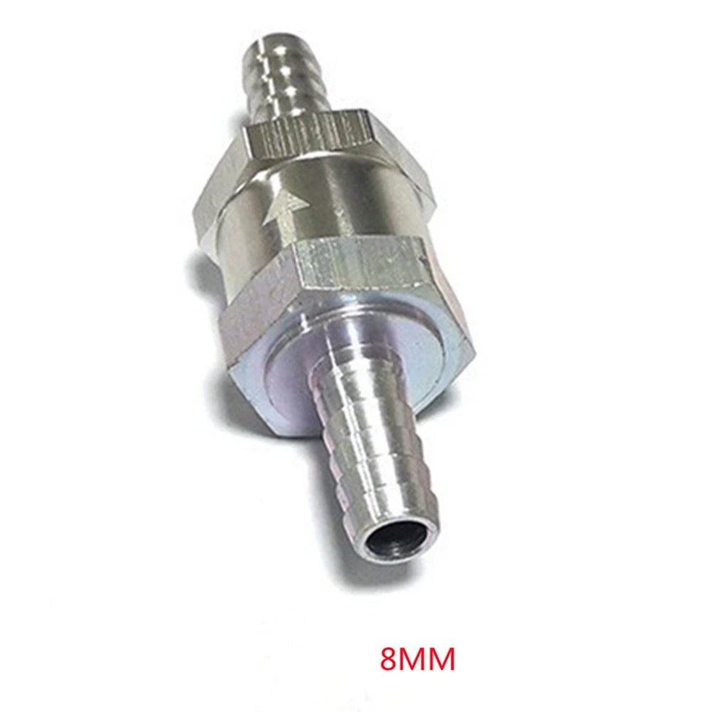 8mm One Way Fuel Non Return Check Valve for Gas, Air, Petrol, Diesel, Oil