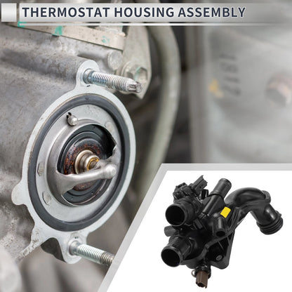 Engine Coolant Thermostat Housing for Peugeot 208 308 3008 (2007-2019)