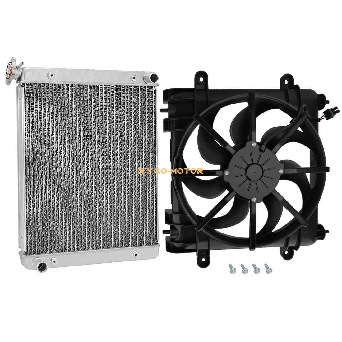 Cooling Radiator Fan Kit for Polaris Ranger 570 900 1000 Crew XP
