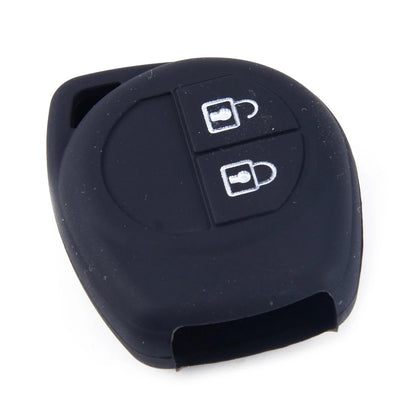 2 x Button Silicone Remote Key Cover Holder Case for Suzuki Grand Vitara (2006-2014)