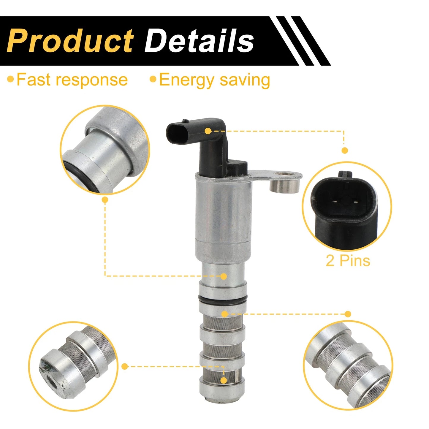 Engine Variable Valve Timing VVT Solenoid for Chevrolet Camaro (2016-2024)