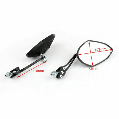 8/10mm LH & RH Motorcycle Mirrors for Suzuki VS600 VS750 VL800 (2001-2019)