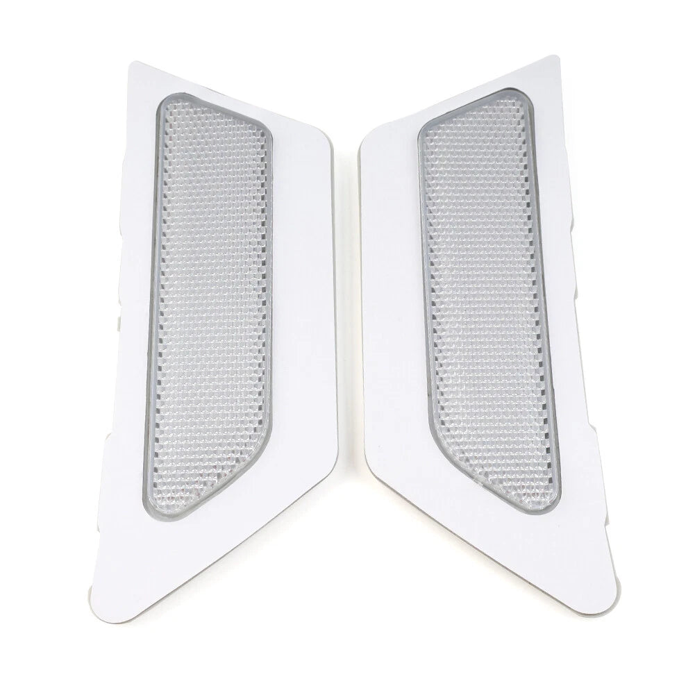 White Side Marker Lights for Audi A4 B9 (2017-2019)  8W0945071 8W0945072
