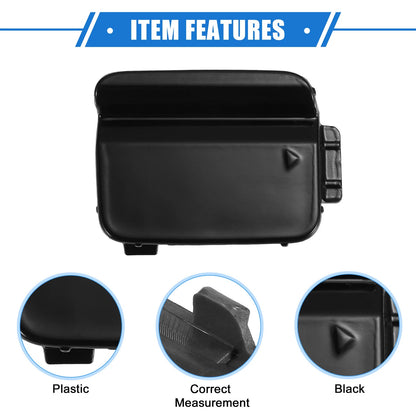 Rear Bumper Tow Hook Cover for BMW 550i 528i 535i (2008-2010) Black